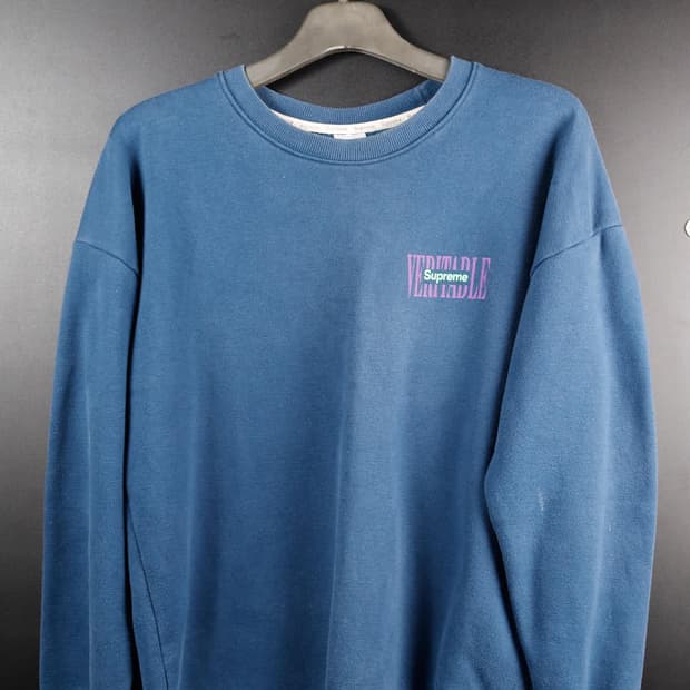 슈프림 레터링 맨투맨