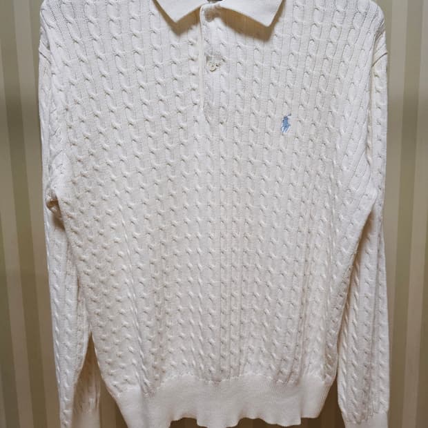 폴로 니트 코튼 95