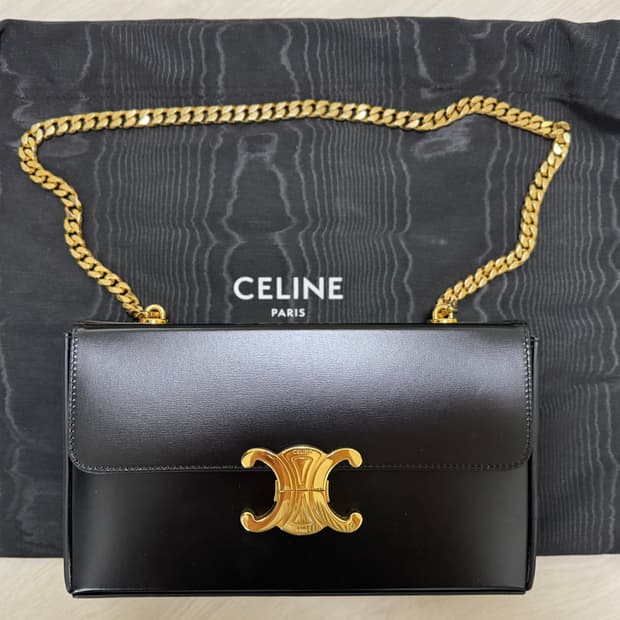 Celine 트리옹프 체인 박스백