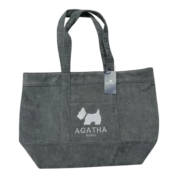✨ (새상품) 아가타 코듀로이 토트백 