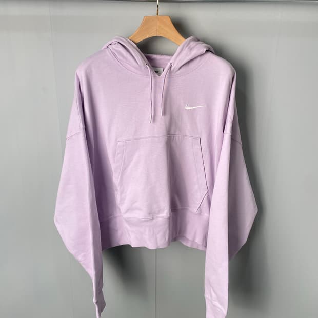 (정품/새상품) NIKE 나이키 여성 캥거루 퍼플 후드