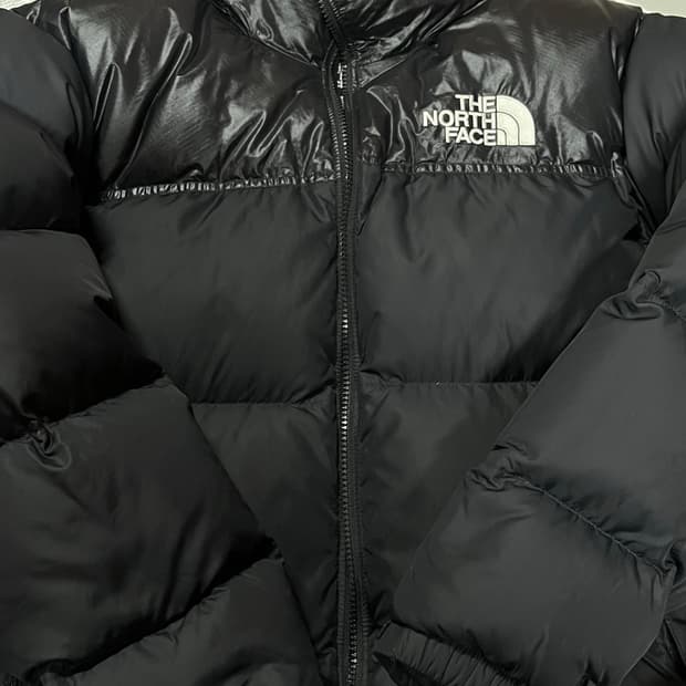 노스페이스 패딩 1996 에코 블루 눕시 자켓