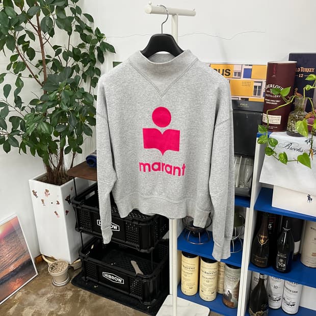 이자벨마랑 모크넥 스웻셔츠 38 