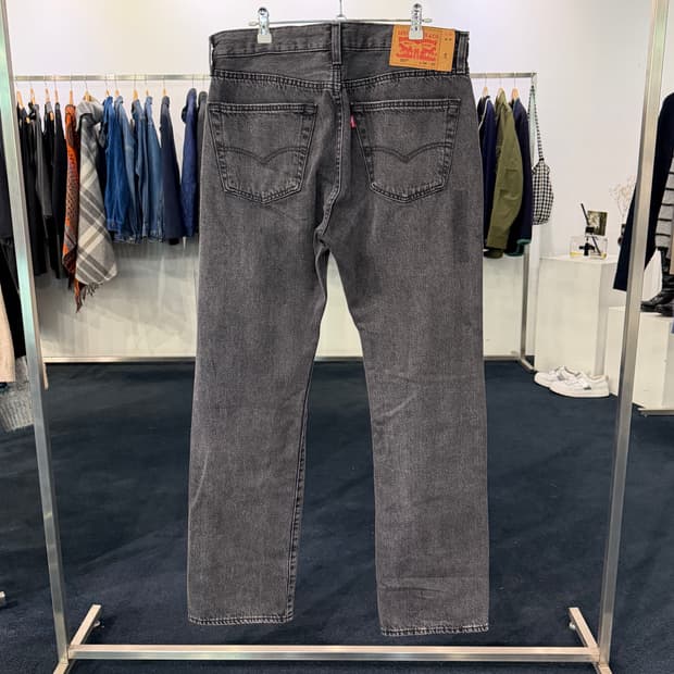 [34] 리바이스 501 블랙진 데님 청바지