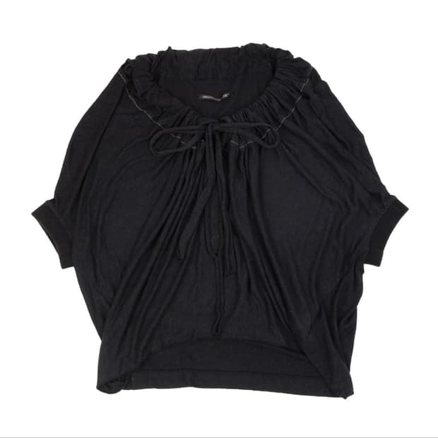 Yohji yamamoto top, 셔링 튜닉