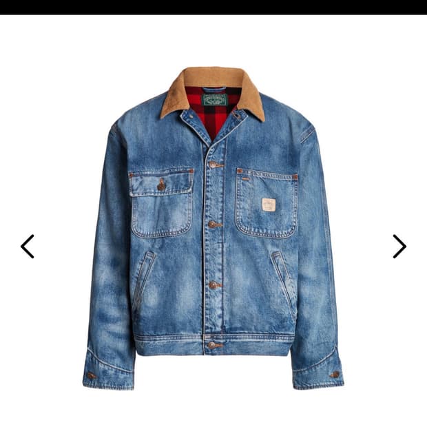 폴로 컨트리 데님 자켓 m