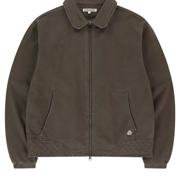 구해요 코이세이오 round collar stitch jaket