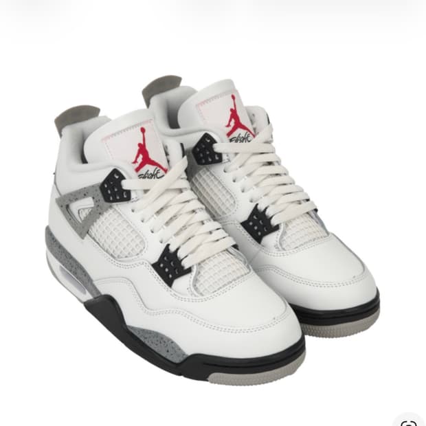 조던 4 레트로 OG 화이트 시멘트 (255)