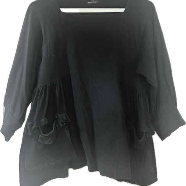 Comme des garcons half sleeve top