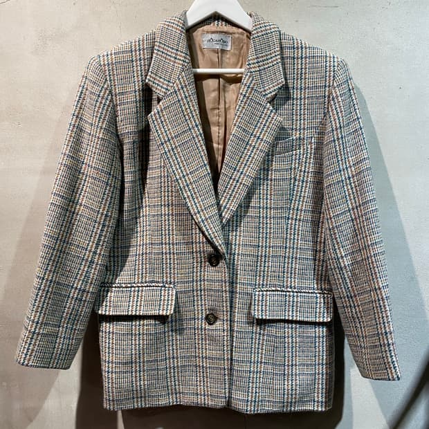 일본 빈티지 베이지 자켓