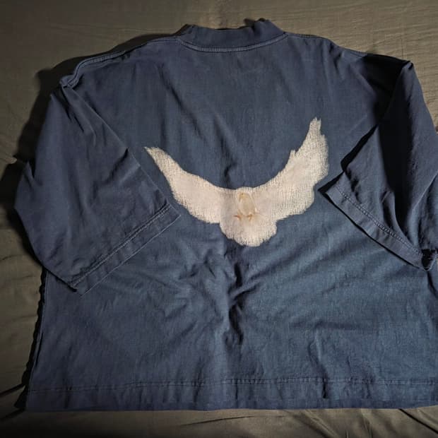 YEEZY GAP DOVE 3/4 SHORT SLEEVE