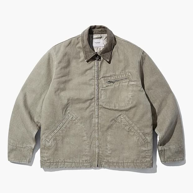 아웃스탠딩 빈티지 다잉 워크 자켓