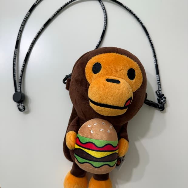 베이프 베이비 마일로 햄버거 모바일 백