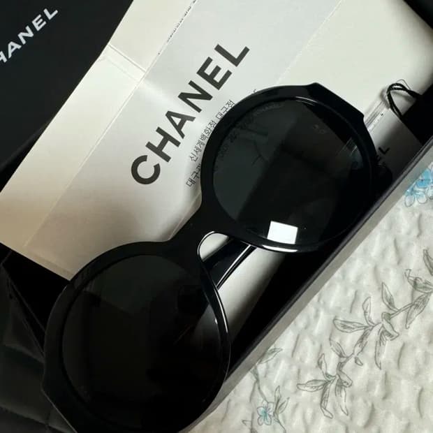 정품 샤넬 선글라스