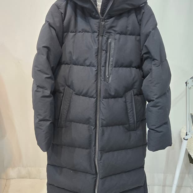 디스커버리 다운 롱패딩 여성 90