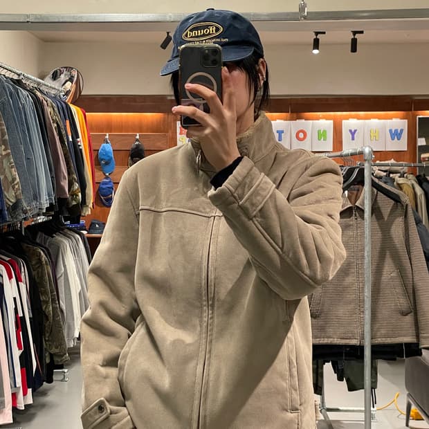 빈티지 무스탕 자켓