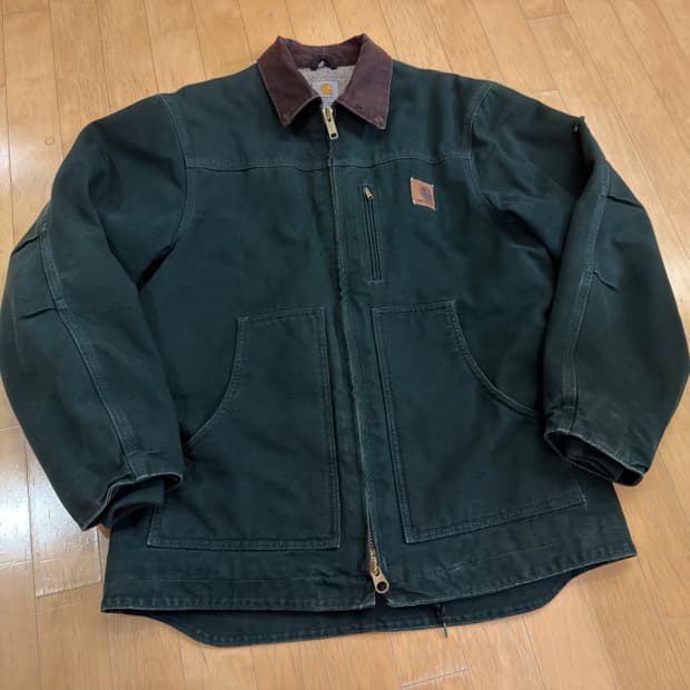 [칼하트] 00s 빈티지 C61 릿지 코트 스프루스 (M)