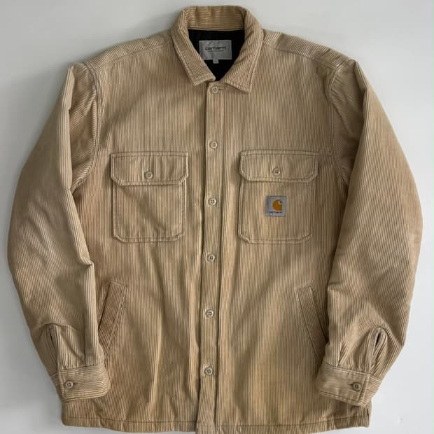 [L] 칼하트 wip 25FW 위드썸 코듀로이 셔츠 자켓