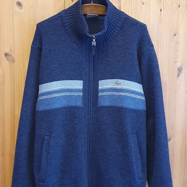 95.라코스테 방풍 집업니트