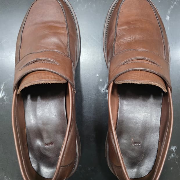 킨치 810 브라운 로퍼 280사이즈 판매