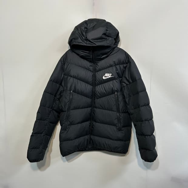 나이키 윈드러너 다운필 투웨이 후드 패딩 자켓 L 