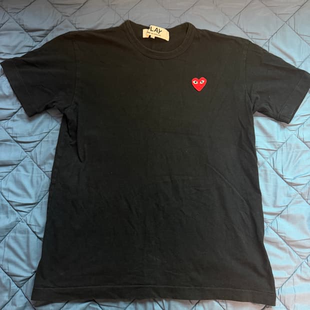 꼼데가르송 플레이 반팔 