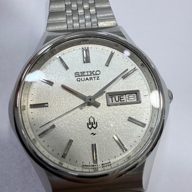 80s Seiko Quartz 눈꽃