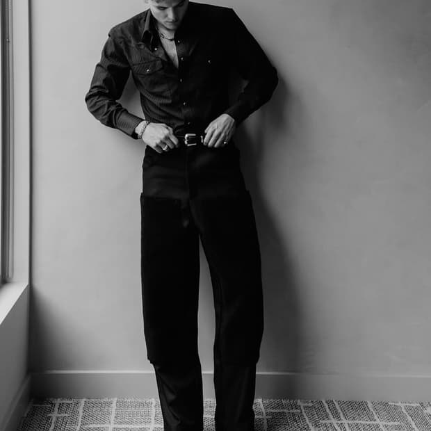 인투더스크 블랙 팬츠