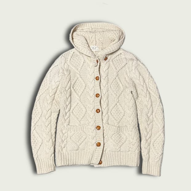 피셔맨 니트 가디건