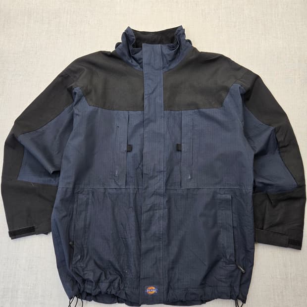 디키즈 블랙/네이비 바람막이 자켓