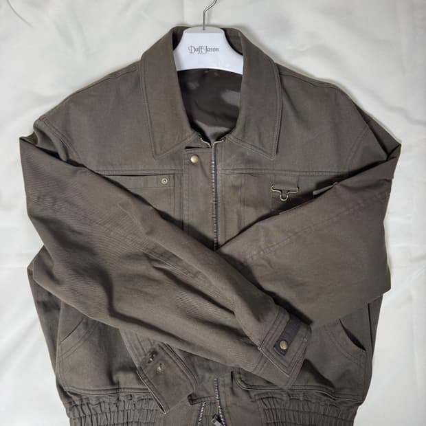 엘무드 포켓치노 블루종 카키 46