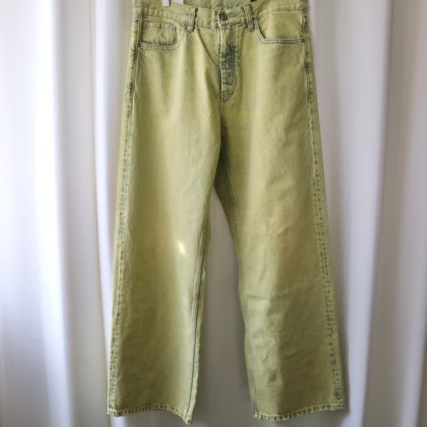 HOPE yellow criss wide pants