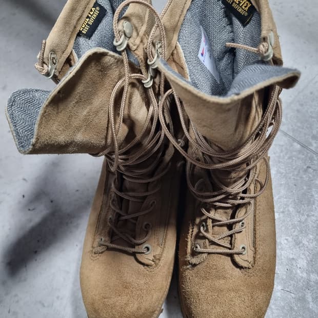 미군 베르빌 고어텍스 비브람 군화