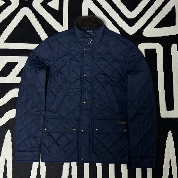 폴로랄프로렌 네이비 퀄팅 자켓 XS