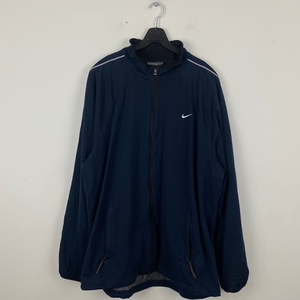 나이키 올드스쿨 사이드라인 네이비 바람막이 자켓 XL <478>