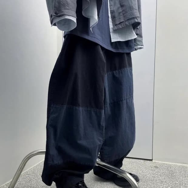 해칭룸 패치워크팬츠 4사이즈 판매합니다!