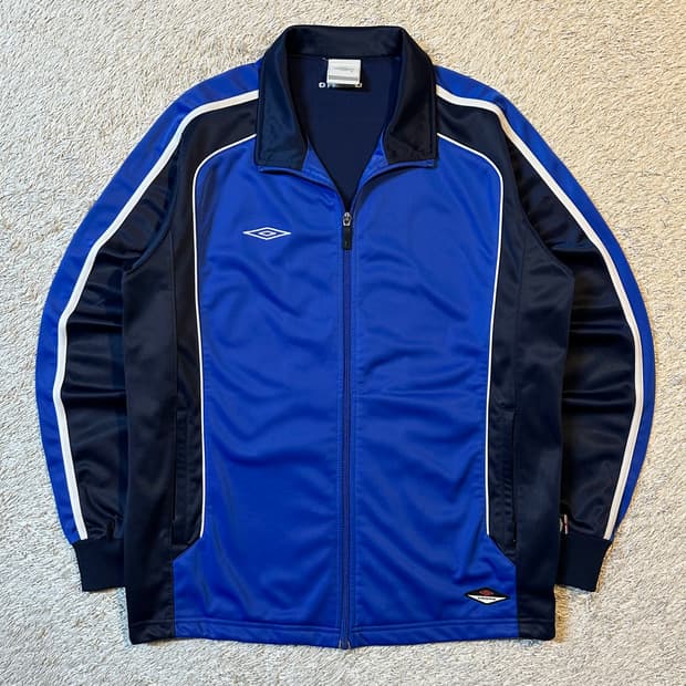 엄브로 잉글랜드 사이드라인 배색 트랙탑 져지