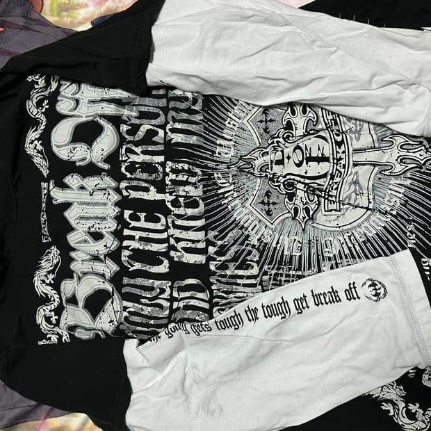 락시크 펑크 레이어드 롱슬리브