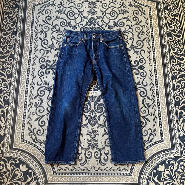 32 리바이스 501 150주년 셀비지 데님 팬츠/W2317