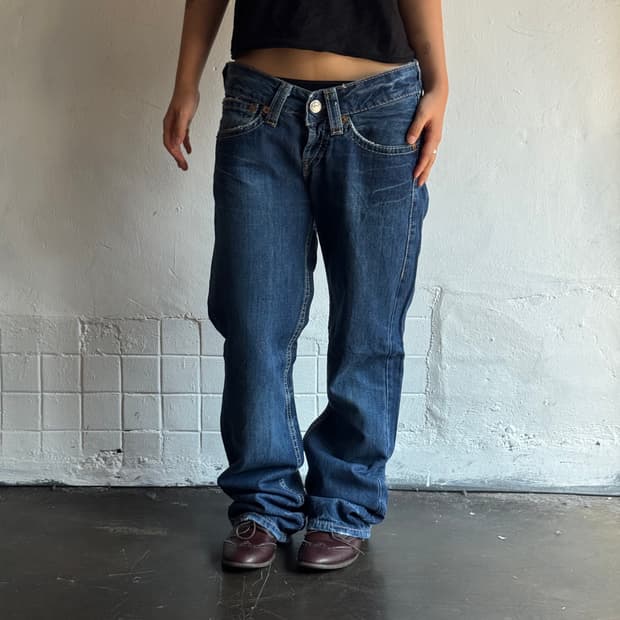 Levi’s 921 부츠컷 인디고 빈티지 데님 팬츠