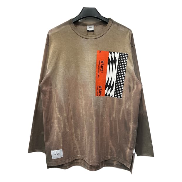 WTAPS 더블탭스 멜랑콜릭 02 타이다이 긴팔 롱슬리브 2XL급