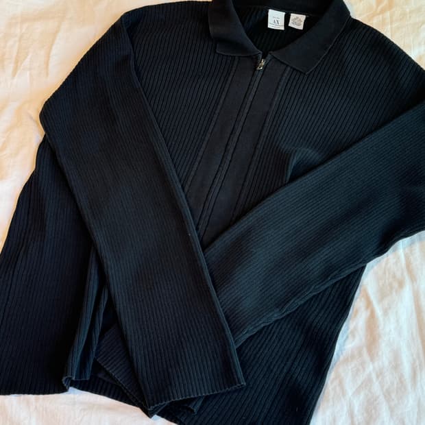 Armani Exchange의 블랙 니트 XL