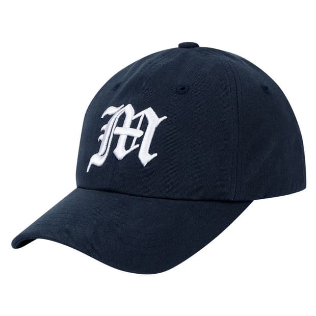 마하그리드 GOTHIC M LOGO BALL CAP NAVY 볼캡 모자