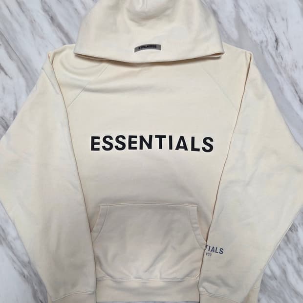 피오갓에센셜 스웻 후드티