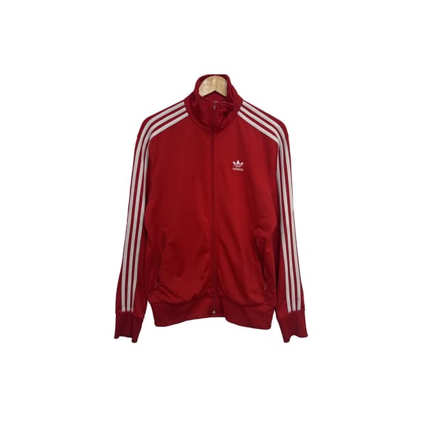 아디다스 파이어버드 트랙 레드 져지 자켓
