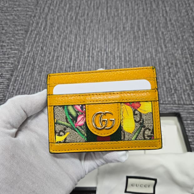 [특가][정품] 구찌 플로라 카드지갑