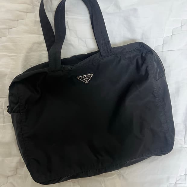 프라다 나일론 토트백
