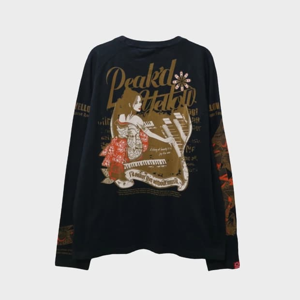 테드컴퍼니 프린트 롱슬리브 티셔츠 64202