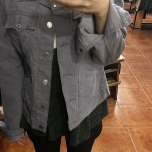 리바이스 빈티지 코듀로이 퍼플자켓