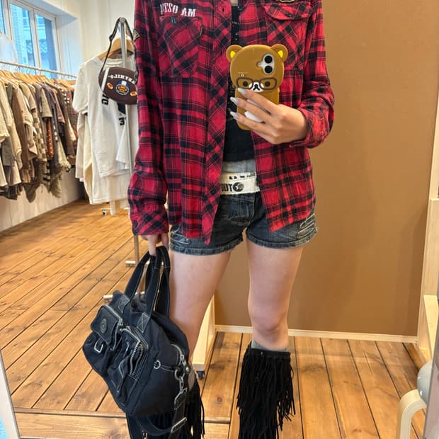 밴슨 패치 셔츠